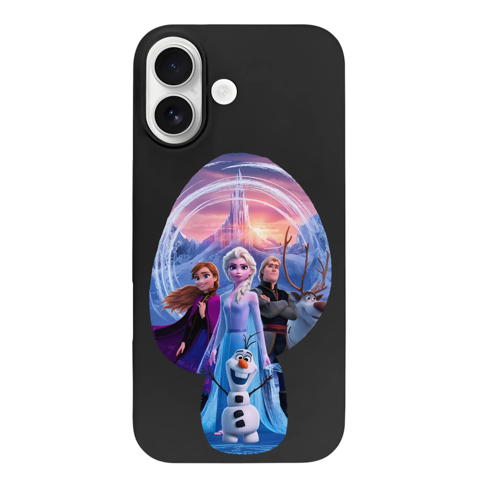 アナと雪の女王(Frozen) グッズ エルサ(Elsa) - iPhone 17 シリーズ シリコンケース 薄型 耐衝撃 指紋防止 ソフトタッチカバー 精密フィット 傷防止 保護ケース iPhone 17/17 Air/17 Pro/17 Pro Max 対応